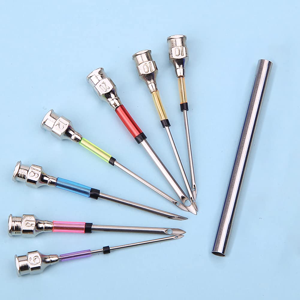 HASTHIP 15 Pcs Tufting Punch Needles Kit for Women Girl with Different Thickness Pinholes,Embroidery Stitching Punch Needle for Cross Stitch Tools Knitting Needle Art Handmaking Sewing HASTHIP 15 Pcs Tufting Punch Needles Kit for Women Girl with Different Thickness Pinholes,Embroidery Stitching Punch Needle for Cross Stitch Tools Knitting Needle Art Handmaking Sewing